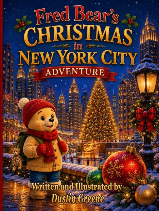 Fred Bear's Christmas in New York City Adventure book cover